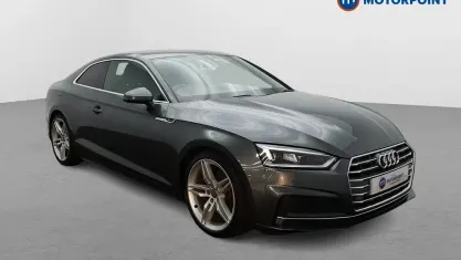 Used Audi A5 S-Line 150 HP (110 kW) 2019 Grey Coupe
