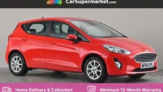 Red Used 2019 Ford Fiesta Zetec Hatchback | £9,497 (Fair price)