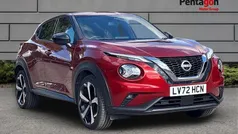 Red Used 2022 Nissan Juke Tekna SUV | £14,295 (Fair price)