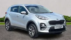 Silver Used 2022 Kia Sportage 2 SUV | £15,052 (Good price)