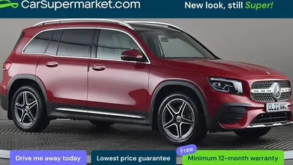 Used Mercedes GLB220 AMG line 190 HP (139 kW) 2022 Red SUV