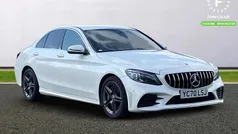 White Used 2019 Mercedes C300 Active Sedan | £18,799 (Fair price)