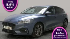 Blue Used 2021 Ford Focus ST-Line Hatchback | £11,593 (Good price)