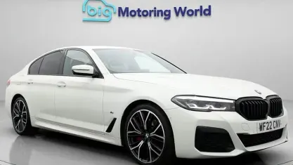 Begagnad BMW 520 M Sport 190 HK (139 kW) 2022 Vit Sedan