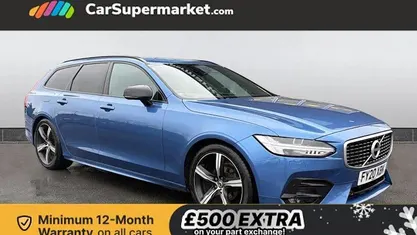 Blue Used 2020 Volvo V90 R-Design Estate | £17,097 (Fair price)