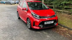 Red Used 2023 Kia Picanto GT-Line S Hatchback | £13,572 (Fair price)