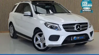 Used Mercedes GLE250 AMG line 204 HP (150 kW) 2017 White SUV
