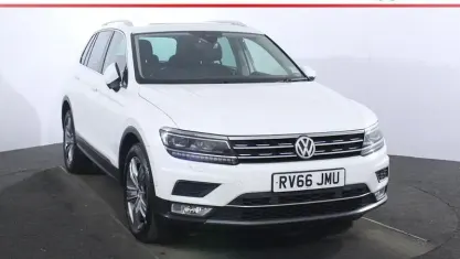 Used VW Tiguan SEL 150 HP (110 kW) 2016 White SUV