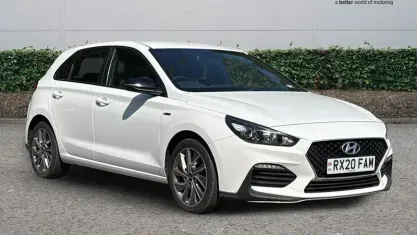 Used Hyundai i30 N Line 120 HP (88 kW) 2020 White Hatchback