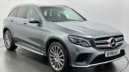 Used Mercedes GLC250 AMG line 204 HP (150 kW) 2018 Grey Estate