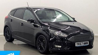 Używany Ford Focus Zetec 120 KM (88 kW) 2017 Czarny Hatchback