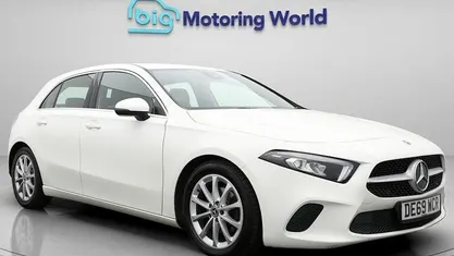 Used Mercedes A200 163 HP (119 kW) 2020 White Hatchback