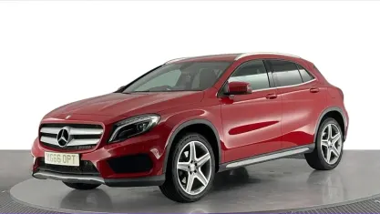 Used Mercedes GLA250 AMG line 211 HP (155 kW) 2016 Red SUV