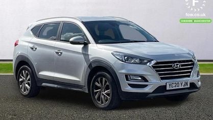 Używany Hyundai Tucson SE 177 KM (130 kW) 2020 Srebrny SUV