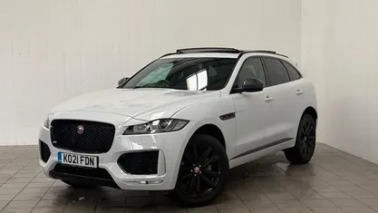 Used Jaguar F-Pace Chequered Flag 250 HP (183 kW) 2020 White SUV