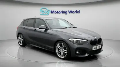 Used BMW 118 M Sport 136 HP (100 kW) 2018 Grey Hatchback