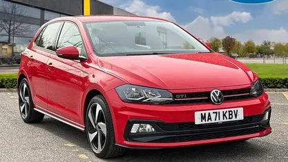 Used VW Polo GTI 207 HP (152 kW) 2021 Red Hatchback