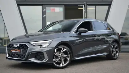 Used Audi A3 Sportback S-Line 150 HP (110 kW) 2023 Grey Hatchback
