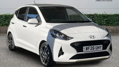 New Hyundai i10 Premium 79 HP (58 kW) 2026 White Hatchback