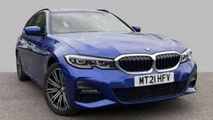 Blue Used 2021 BMW 330e M Sport Estate | £17,110 (Fair price)