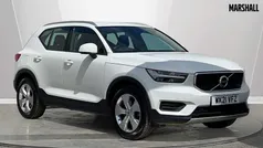 White Used 2021 Volvo XC40 Momentum SUV | £22,281 (Fair price)