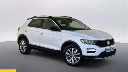 Used VW T-Roc Design 116 HP (85 kW) 2019 White SUV