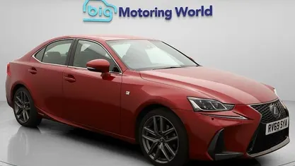 Red Used 2019 Lexus IS300h Sport Line Sedan | £17,830 (Fair price)