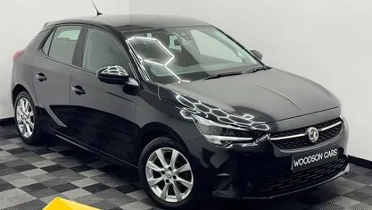 Used Vauxhall Corsa 75 HP (55 kW) 2021 Black Hatchback