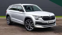 Brilliant silver metallic Used 2024 Skoda Kodiaq SportLine SUV | £31,700 (Fair price)