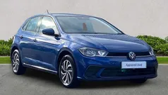 Blue Used 2022 VW Polo Life Hatchback | £14,399 (Fair price)