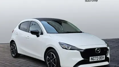 Used Mazda 2 Homura-Aka 116 HP (85 kW) 2024 White Hatchback
