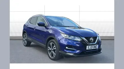 Used Nissan Qashqai N-Connecta 158 HP (116 kW) 2021 Blue SUV