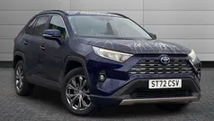 Blue Used 2022 Toyota RAV4 Hybrid Design SUV | £26,995 (Fair price)