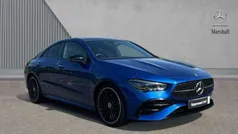 Blue Used 2024 Mercedes CLA220 AMG Line Premium Plus Sedan | £32,605 (Fair price)