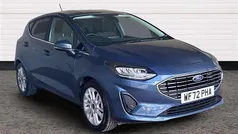 Blue Used 2022 Ford Fiesta Titanium Hatchback | £12,845 (Fair price)