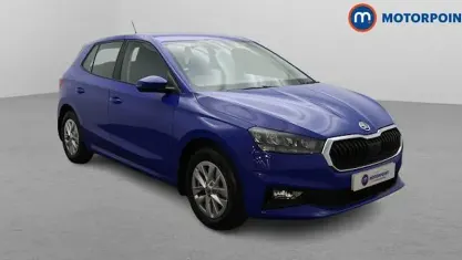Begagnad Skoda Fabia Comfort 110 HK (80 kW) 2023 Blå Halvkombi