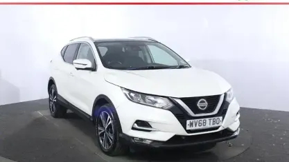 Used Nissan Qashqai N-Connecta 140 HP (102 kW) 2019 White SUV