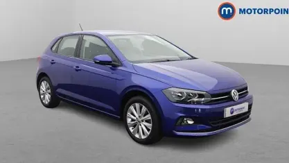 Used VW Polo SEL 116 HP (85 kW) 2020 Blue Hatchback