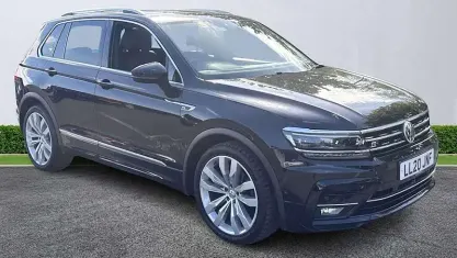 Used VW Tiguan R-line 150 HP (110 kW) 2020 Black SUV