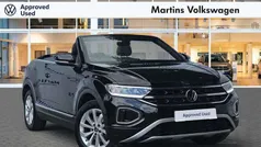 Black Used 2022 VW T-Roc Cabriolet Style Cabriolet | £24,495 (Fair price)