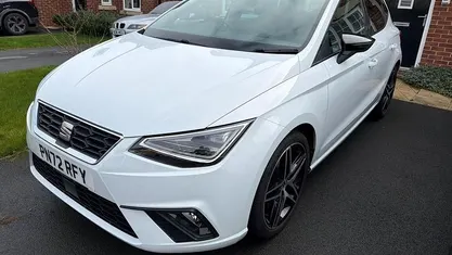 Used Seat Ibiza FR 110 HP (80 kW) 2022 White Hatchback