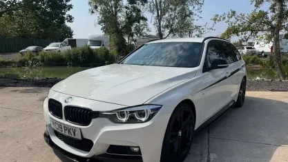 Used BMW 320 M Sport 184 HP (135 kW) 2019 White Estate