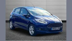 Blue Used 2015 Ford Fiesta Zetec Hatchback | £4,640 (Fair price)