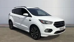 White Used 2017 Ford Kuga ST-Line SUV | £11,851 (Fair price)