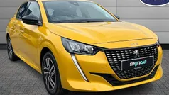 Yellow Used 2022 Peugeot 208 Allure Premium Hatchback | £13,604 (Fair price)