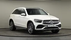White Used 2022 Mercedes GLC300 AMG line SUV | £31,350 (Fair price)