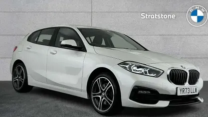 Used BMW 116 Sport Line 116 HP (85 kW) 2023 White Hatchback