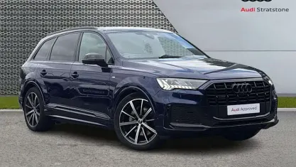 Used Audi Q7 Black Edition 286 HP (210 kW) 2023 Blue SUV