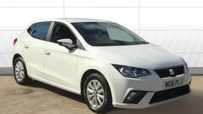Gebraucht Seat Ibiza SE Technology 95 PS (69 kW) 2018 Weiß Kleinwagen
