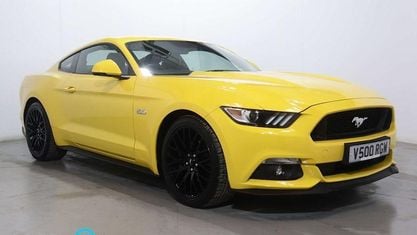 Usado Ford Mustang GT 416 HP (305 kW) 2017 Amarelo Coupé